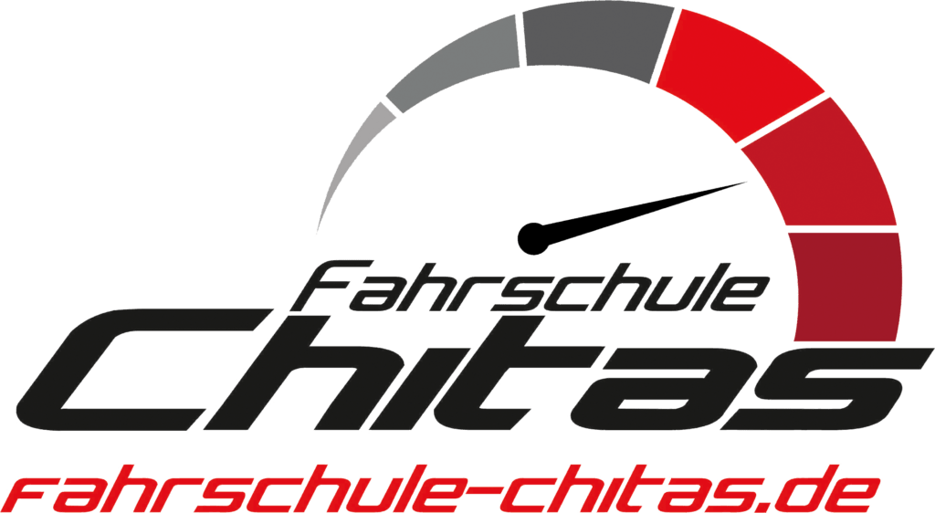 Logo_Fahrschule Chitas Das Logo der Fahrschule Chitas GmbH zeigt einen Tacho, welcher symbolisch für eine erfolgreiche und zügige Fahrausbildung in Hannover steht.